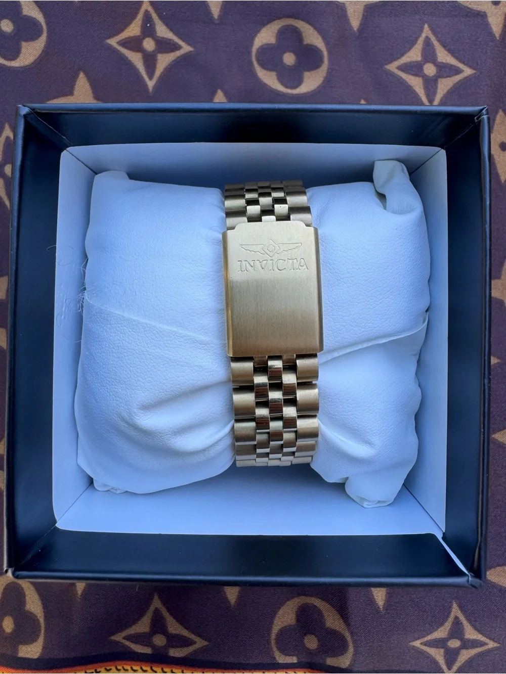 Invicta Specialty Musenova 36mm Gold Watch — Unisex